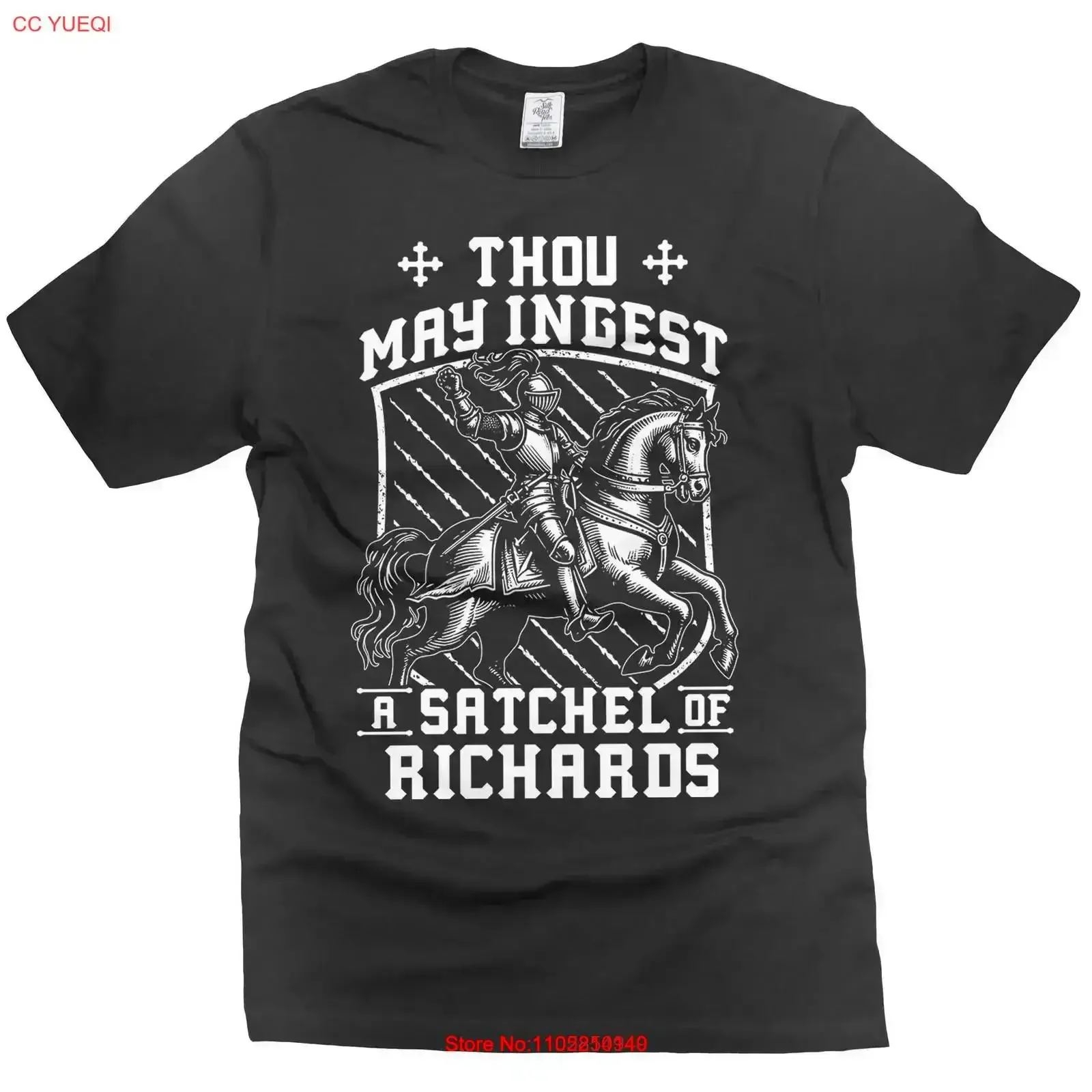 Satchel of Richard T Shirt Funny Saying Sarcastic rude joke vintage Washed Comfortable Soft Versatile vintage Washed