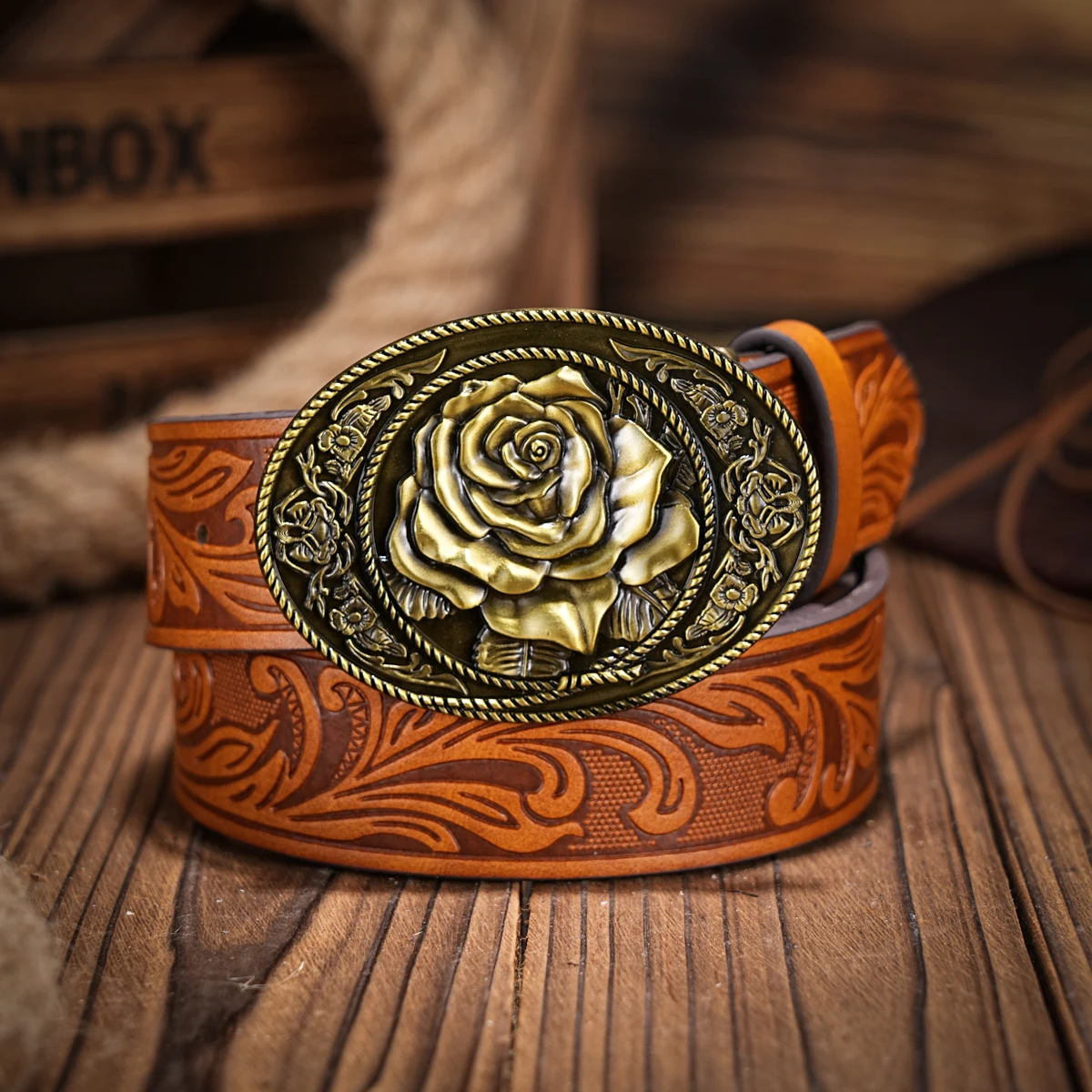 Pasek casualowy, indywidualny i retro, dodatek do odzieży w stylu western, metalowa klamra, pasek PU, odpowiedni zarówno dla mężczyzn, jak i kobiet.