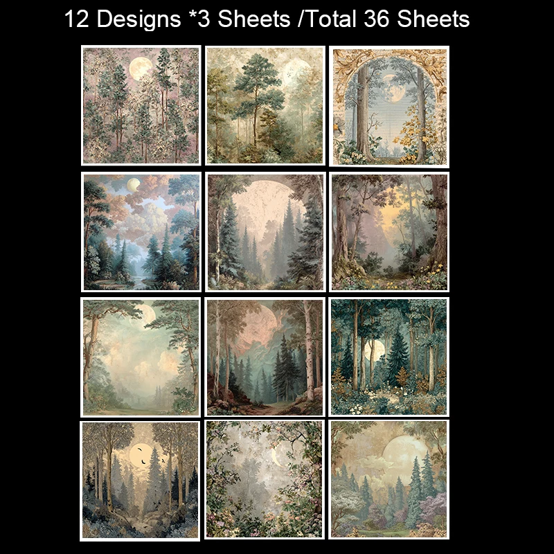 عبوة ورق قصاصات (36 ورقة، 6 × 6 بوصة): تصميمات شرابة بوهيمية لسكرابوكينغ، اوريغامي ومجلة بوهو غير المرغوب فيها - مجموعة الحرف اليدوية