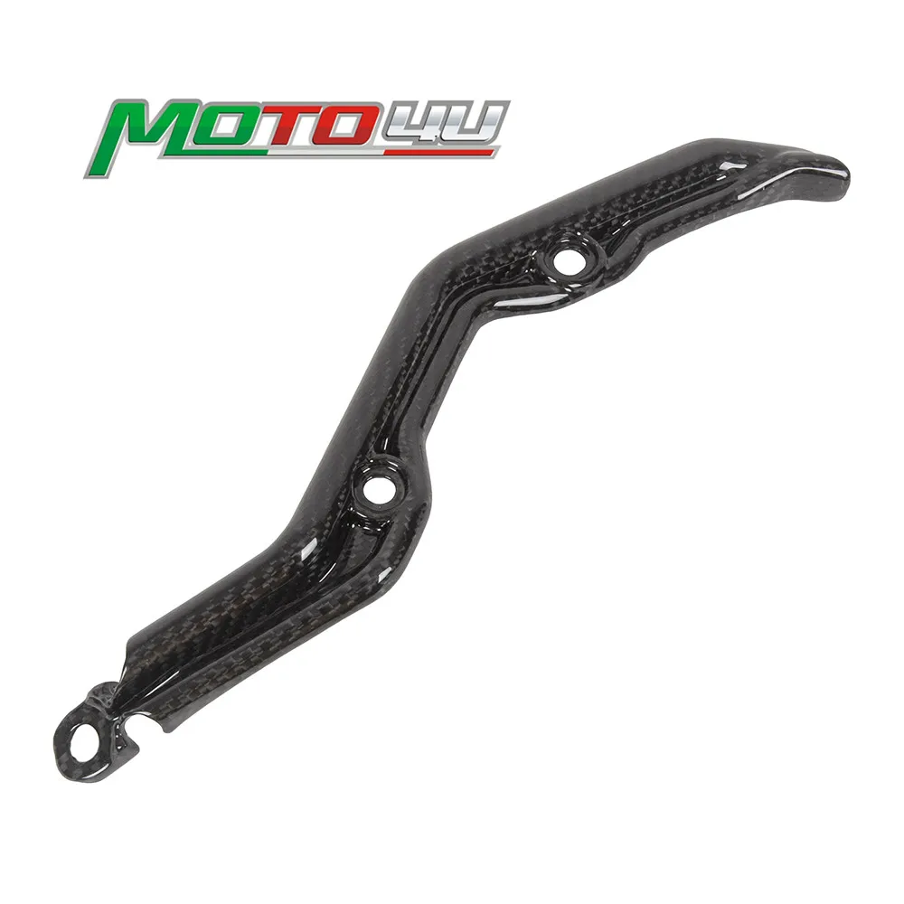 

MOTO4U For Ducati Streetfighter V2 2021-2022 100% Carbon Fiber Chain Guard Motorcycle Rear Chain Guard Mud Cover Fairing Cowling