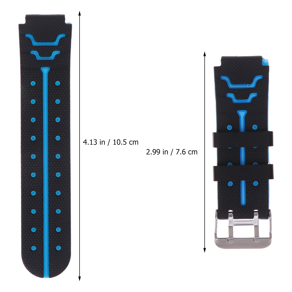 

2Pcs Children Watch Strap Comfortable Silicone Replacement B Two Silicone Watchb Accessories Phone Watch
