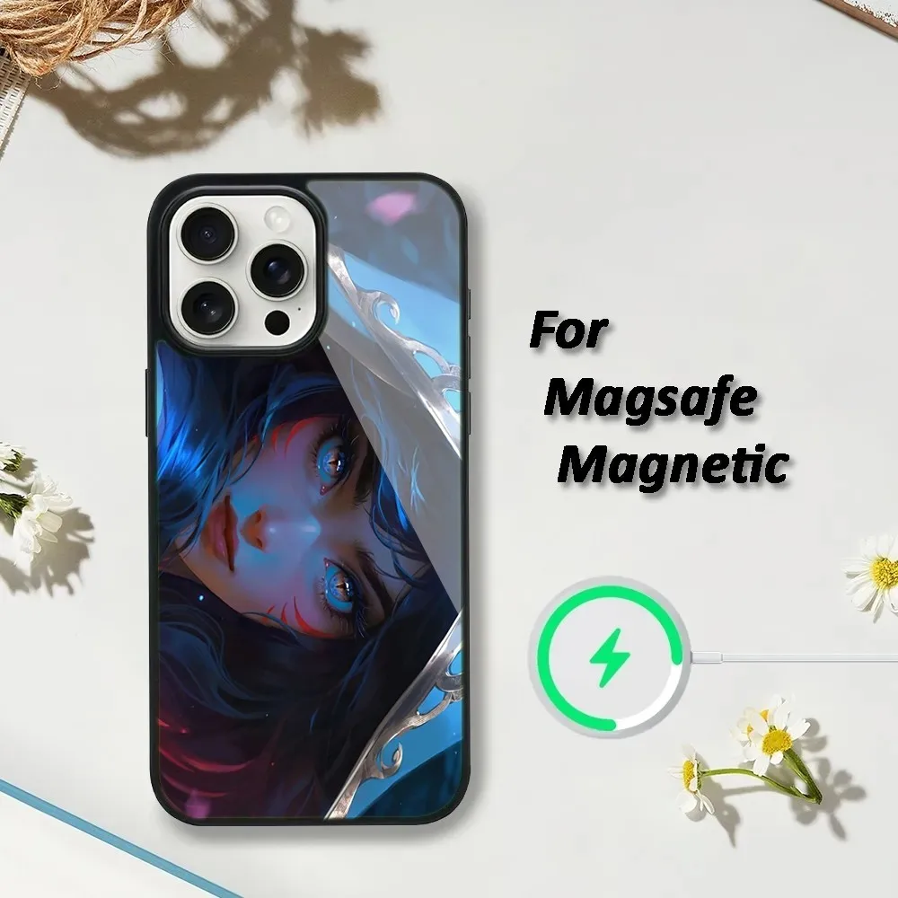 Game League Of L-Legends LOL Phone Case For iPhone 15,14,13,12,11,Plus,Pro,Max,Mini,Magsafe,Magnetic,Wireless,Charging