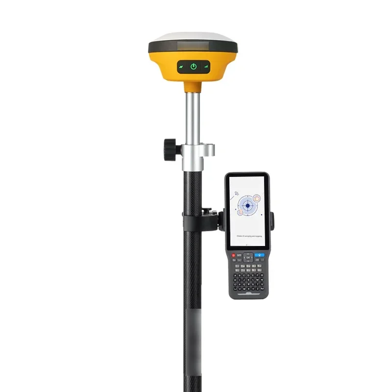 Hi targete V200 جهاز استقبال بنظام تحديد المواقع ، كل من Rtk و Gps ثابت ، قنوات ، قاعدة أجهزة المسح Lunix Os أو روفر