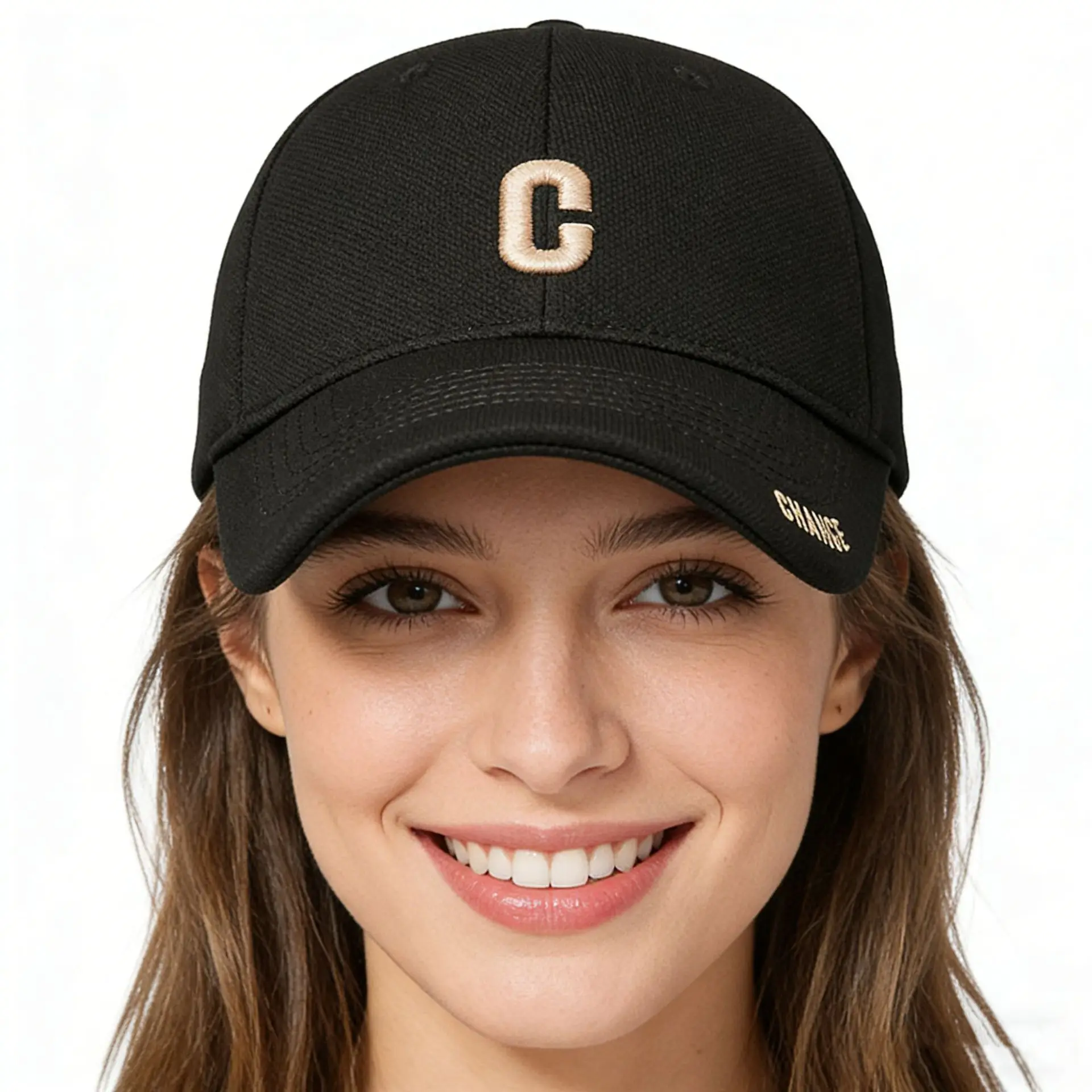 1 breathable baseball cap dome letter c summer new sunscreen sunshade hard top hat outdoor running sports hat