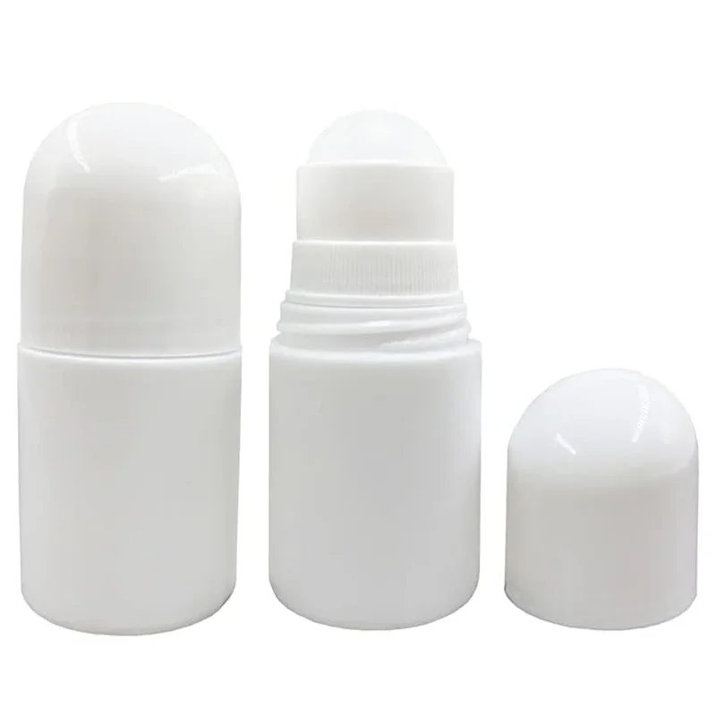 

50Pcs 30ml/50ml/60ml Roller Bottles for Essential Oils Empty Refillable Roll on Bottles DIY Deodorant Containers