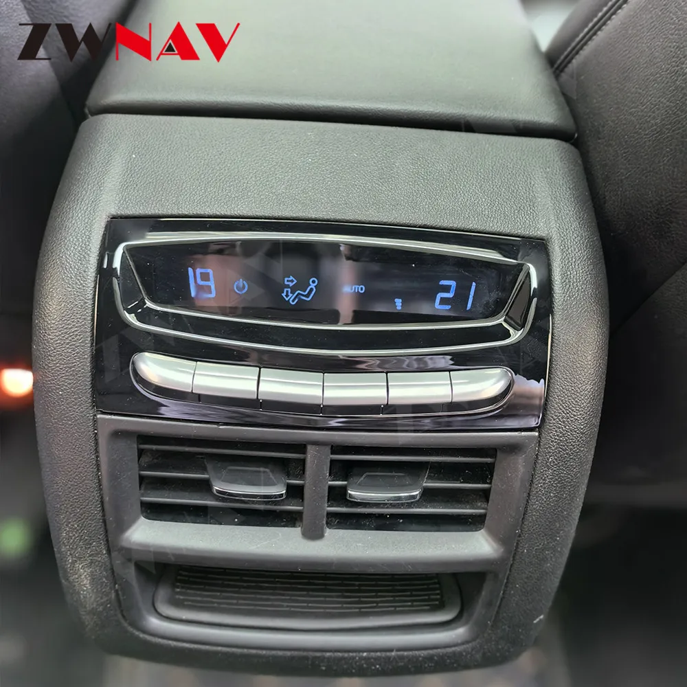 Para cadillac xt5/xt6 2016-2024 modelos ac sistema de controle de ar condicionado traseiro tela de toque acessórios do carro cadillac