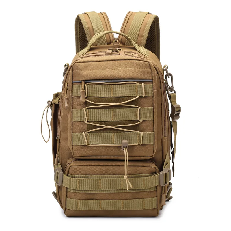 

Crossbody Multifunction Storage Backpack Tactical Molle Fishing Bag Outdoor Hiking Shoulder Chest Bag Large Travel Hunting Pack