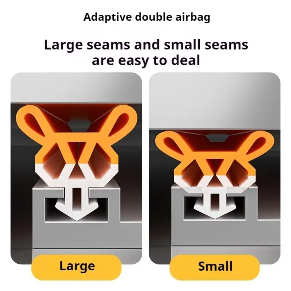 New 4M Window Seal Strip Self-adhesive Flexible Insulation Strip TPE Bilateral Dustproof Strip Window Insulation