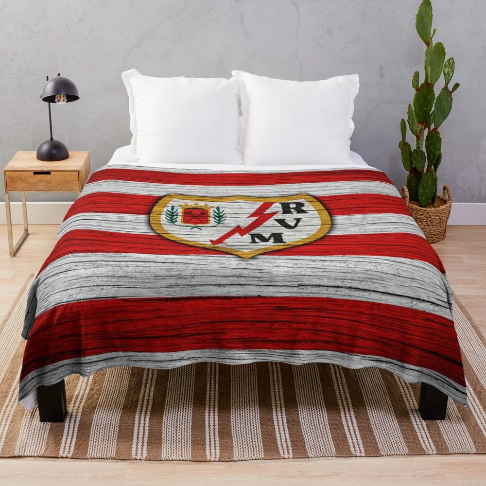 

Rayo Vallecano Throw Blanket Fashion Sofas Hairy Hair Blankets