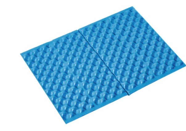 Outdoor Portable Folding Small Seat Cushion Honeycomb Egg Slot Cushion Thickened with Aluminum Mold Moisture-Proof Cushion