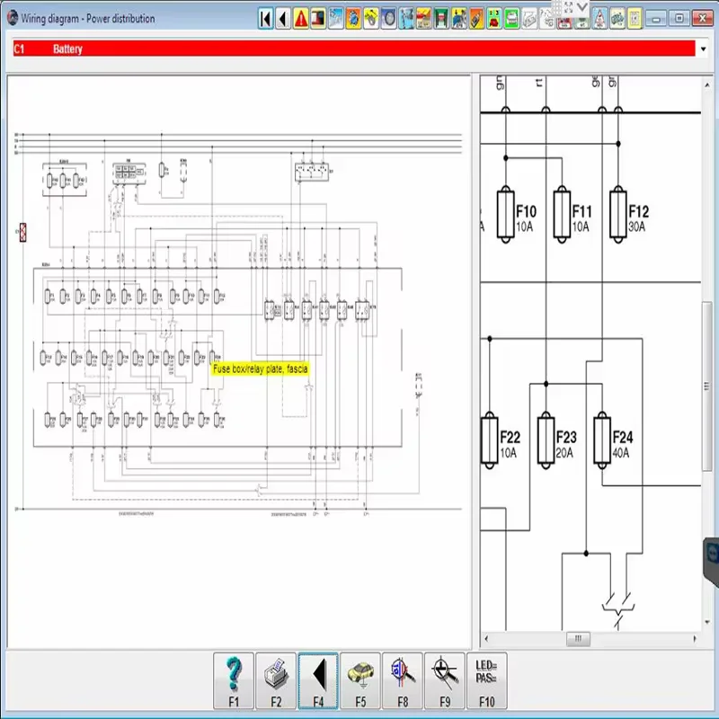 2024 Hot Sale AUTO DATA 3.45 wiring diagrams Latest Version Car Repair Software with Install Video and Free Installation