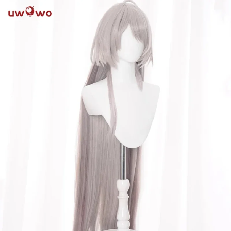 IN STOCK UWOWO Honkai Star Rail Acheron Ultimate Form Cosplay Wig Long Grey Hair