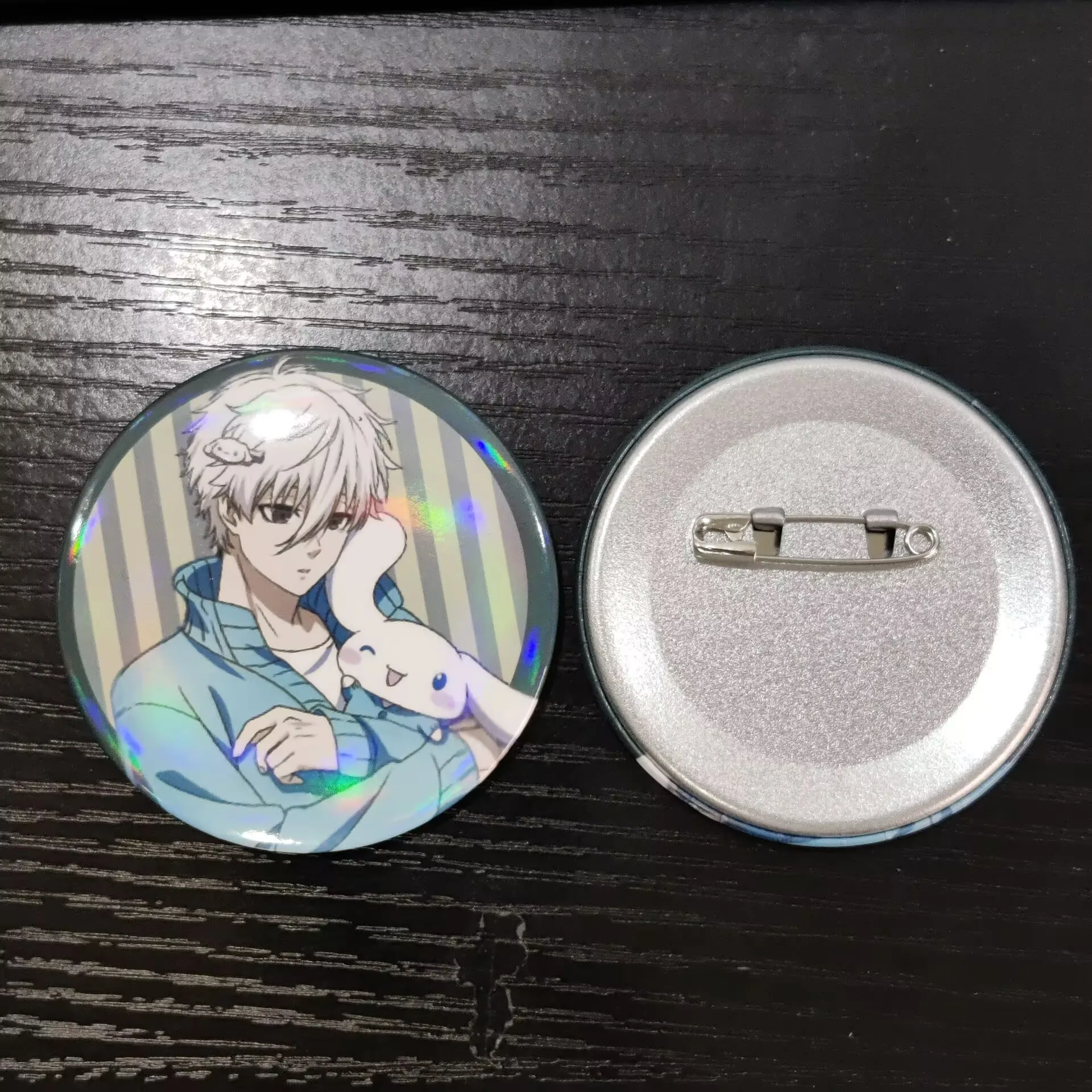 BLUE LOCK Hot Anime Figures Nagi Seishiro Mikage Reo Isagi Yoichi Metal Badge Pins Cute Bag Decor Brooch Toy Fans Christmas Gift