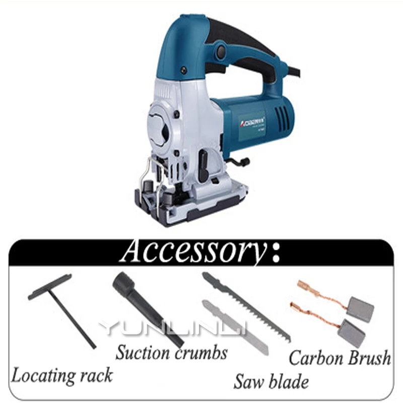 Heavy Duty Jigsaw Multi-function Chainsaw Mini Board Cutting Machine Handheld Woodworking Power Tools Household