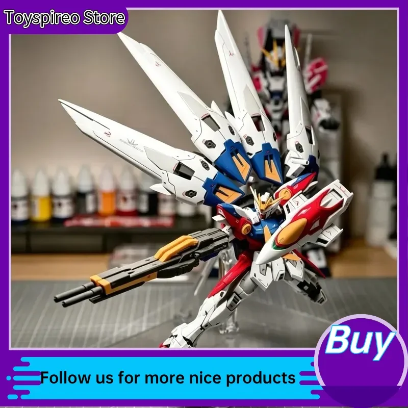 

In Stock 1/144 Scale RG Wing Zero Building Kit Hand-assembled Robot Doll Creative Home Table Decoration