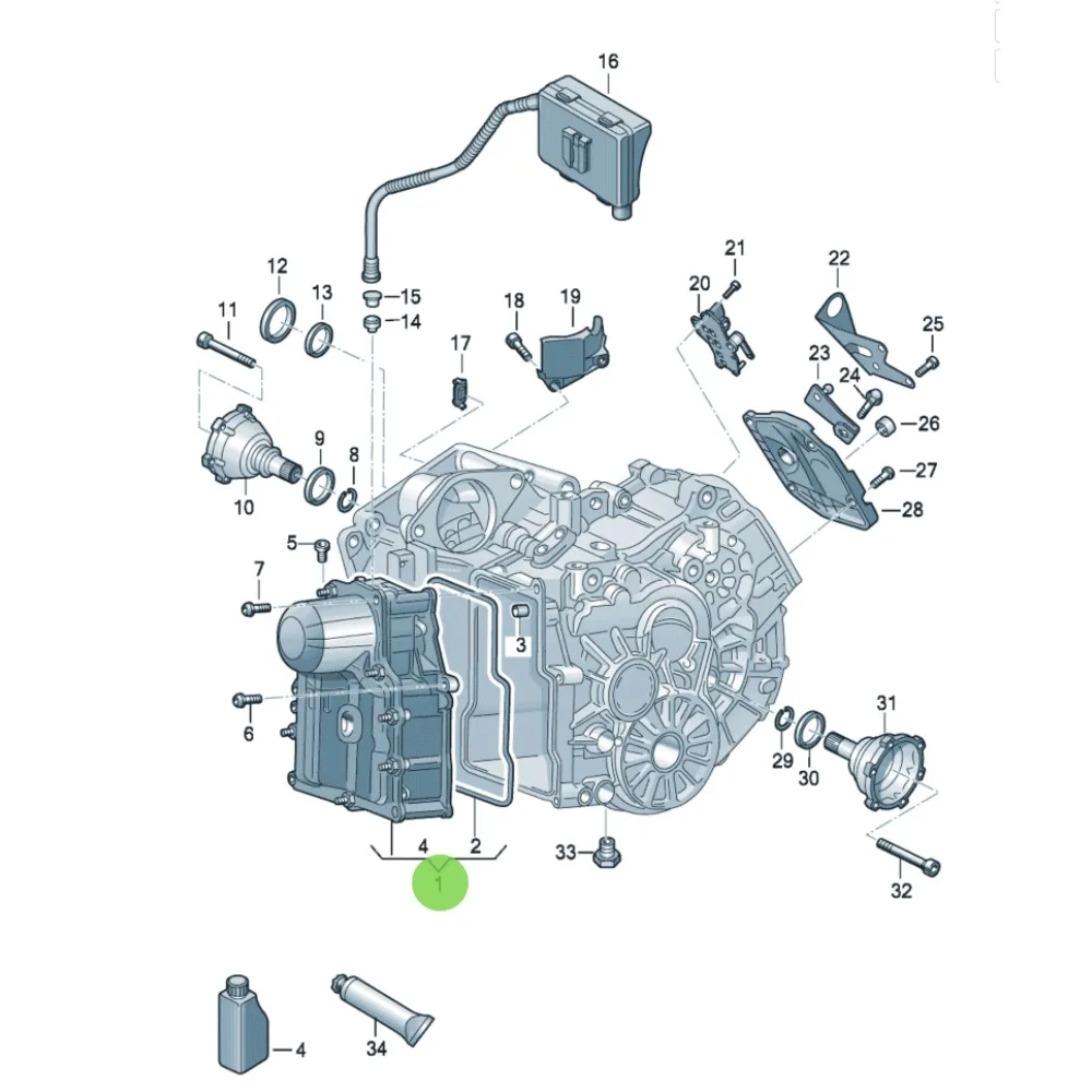 

0AM325026EZ37 Mechatronic Unit and Software for Imported Volkswagen Polo/Derby/Vento-IND 2015-2018 0AM325025KZ7U 0AM325025KZ77