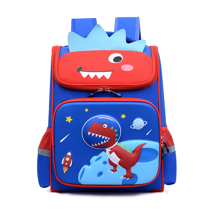 Mochilas escolares de dibujos animados para niñas y niños, mochilas escolares ortopédicas impermeables para niños de primaria de 1 a 3 grados, mochilas escolares 3D