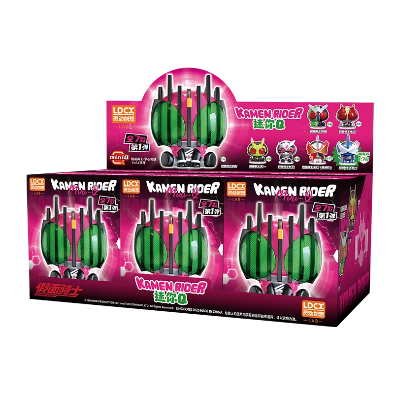 ของแท้ Ldcx Kamen Rider Mini Q Palm Hero Vol. กล่องสุ่มของเล่นฟิกเกอร์ ดีเคอด ซิโอ ของสะสม ของตกแต่ง ของขวัญสำหรับเด็กผู้ชาย