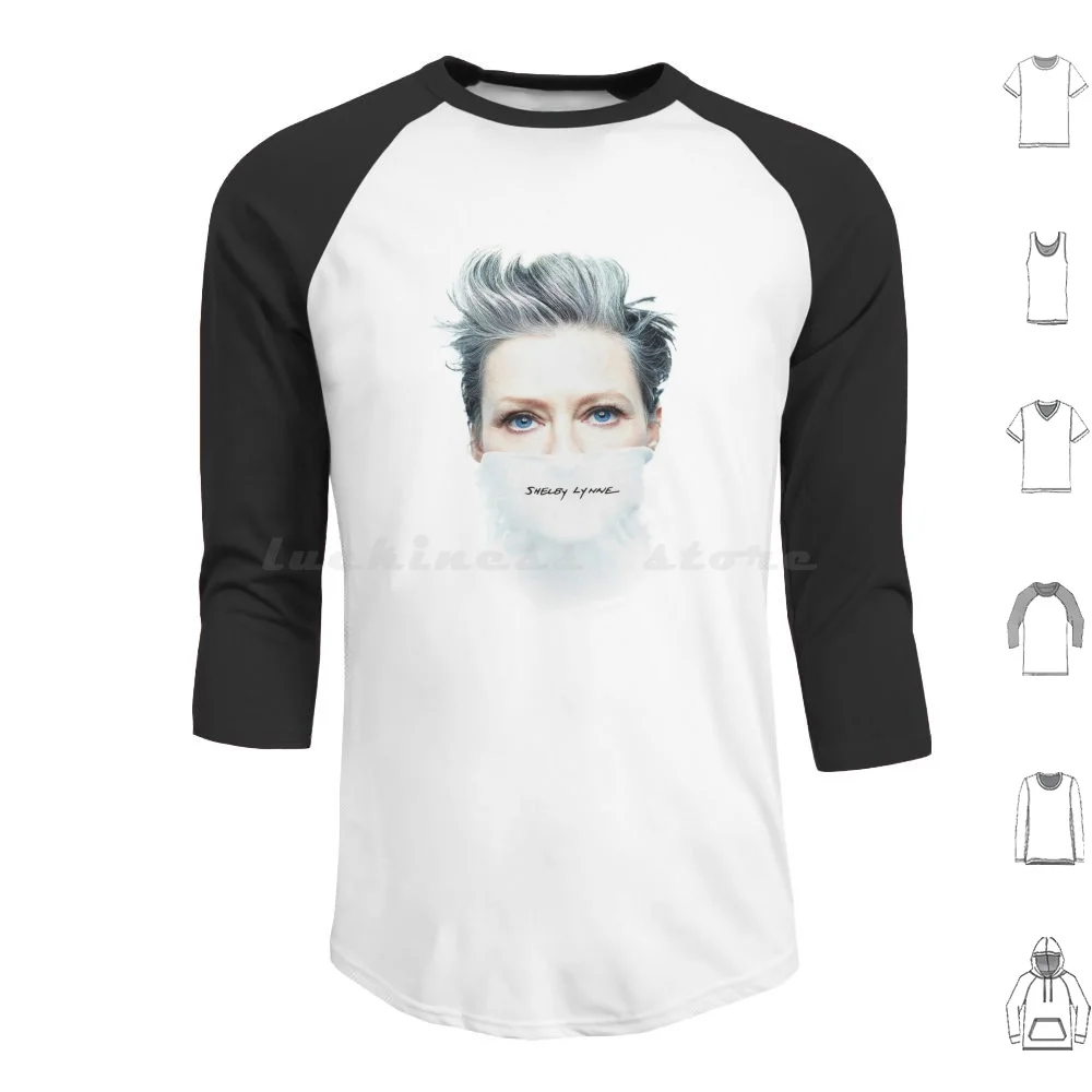 Shelby Lynne Bersama Sudadera con capucha de algodón de manga larga Shelby Lynne Shelby Lynne Artista musical Lynne Shelby Lynn I Am