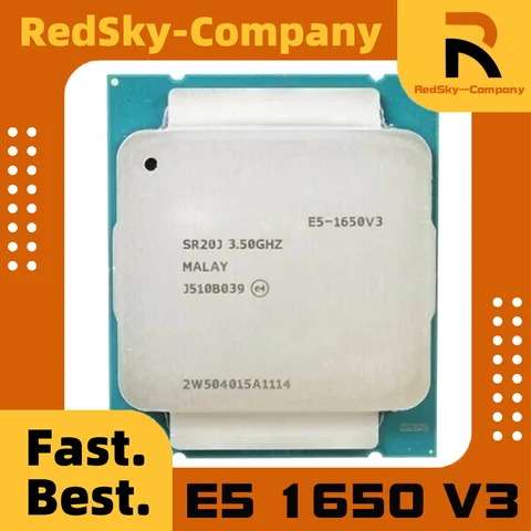 E5 1650 V3 3.5Ghz 6 Core LGA 2011-3 cpu processor