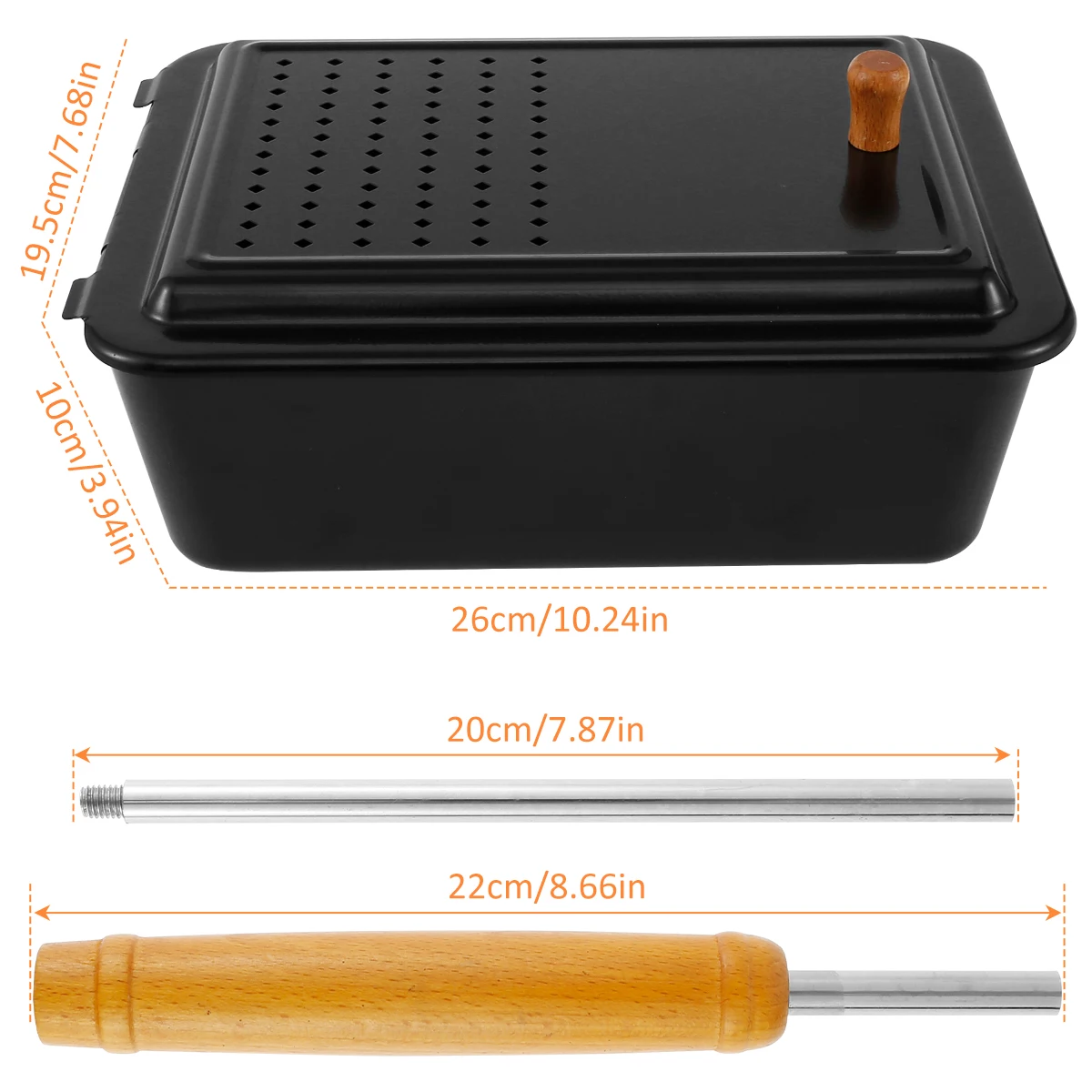 Popcorn Popper Nonstick Popcorn Popper Sturdy Popcorn Pot With Removable Long Handle Multipurpose Popcorn Popper For Kitchen