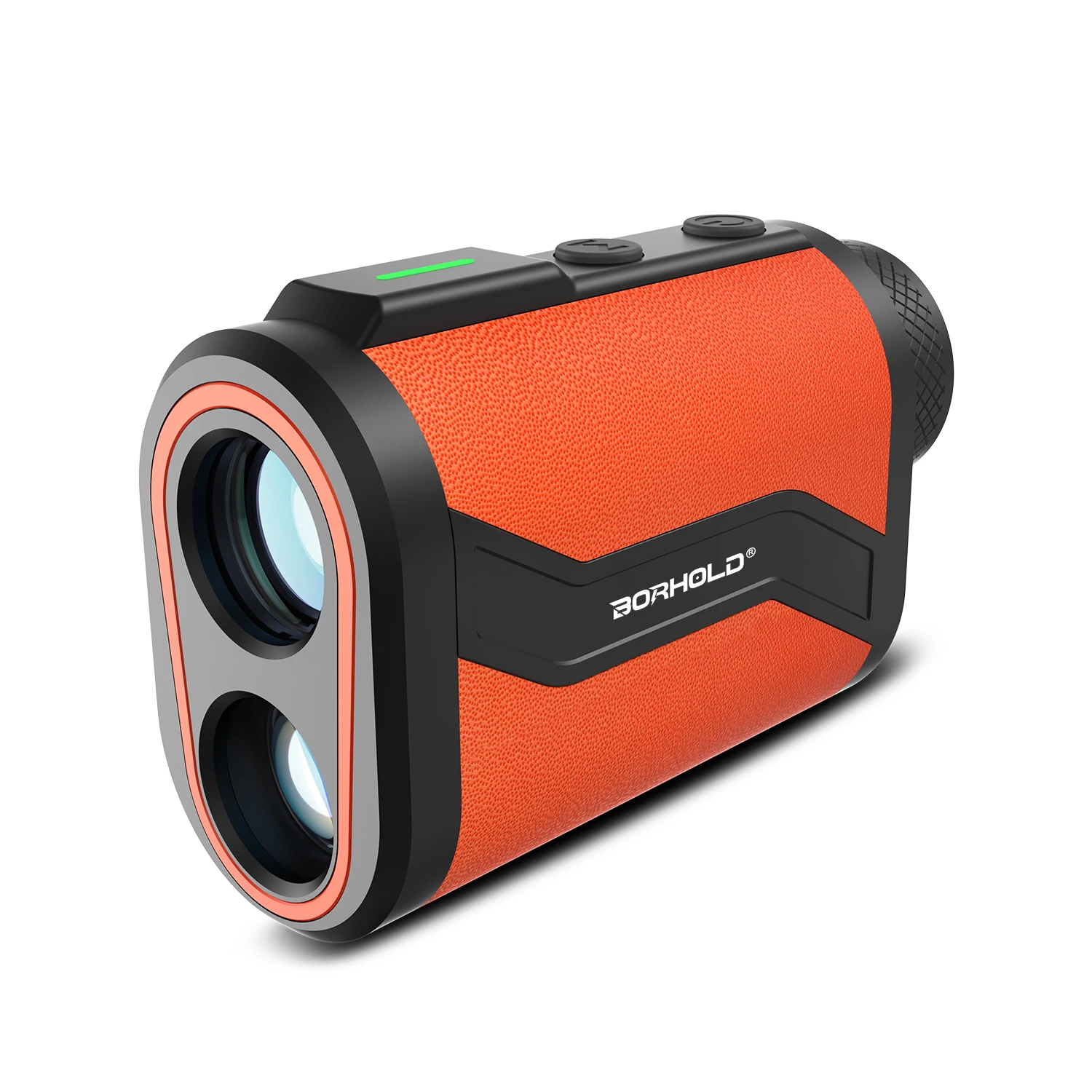 

Mini Handheld Golf Laser Rangefinder Portable Design Premium Aluminum Alloy Leather Build 6.5X Magnification IP54 Rated