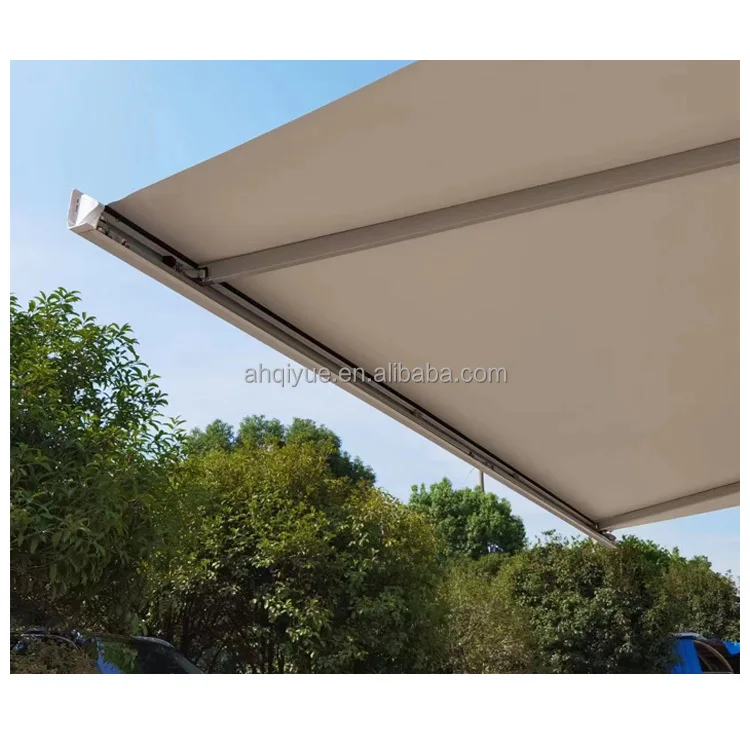 6.0x2.5m Rv Canopy Sunshade With Aluminum Frame And PVC Fabric For Caravan Accessories Motorhome Camper Trailer Parts view 6
