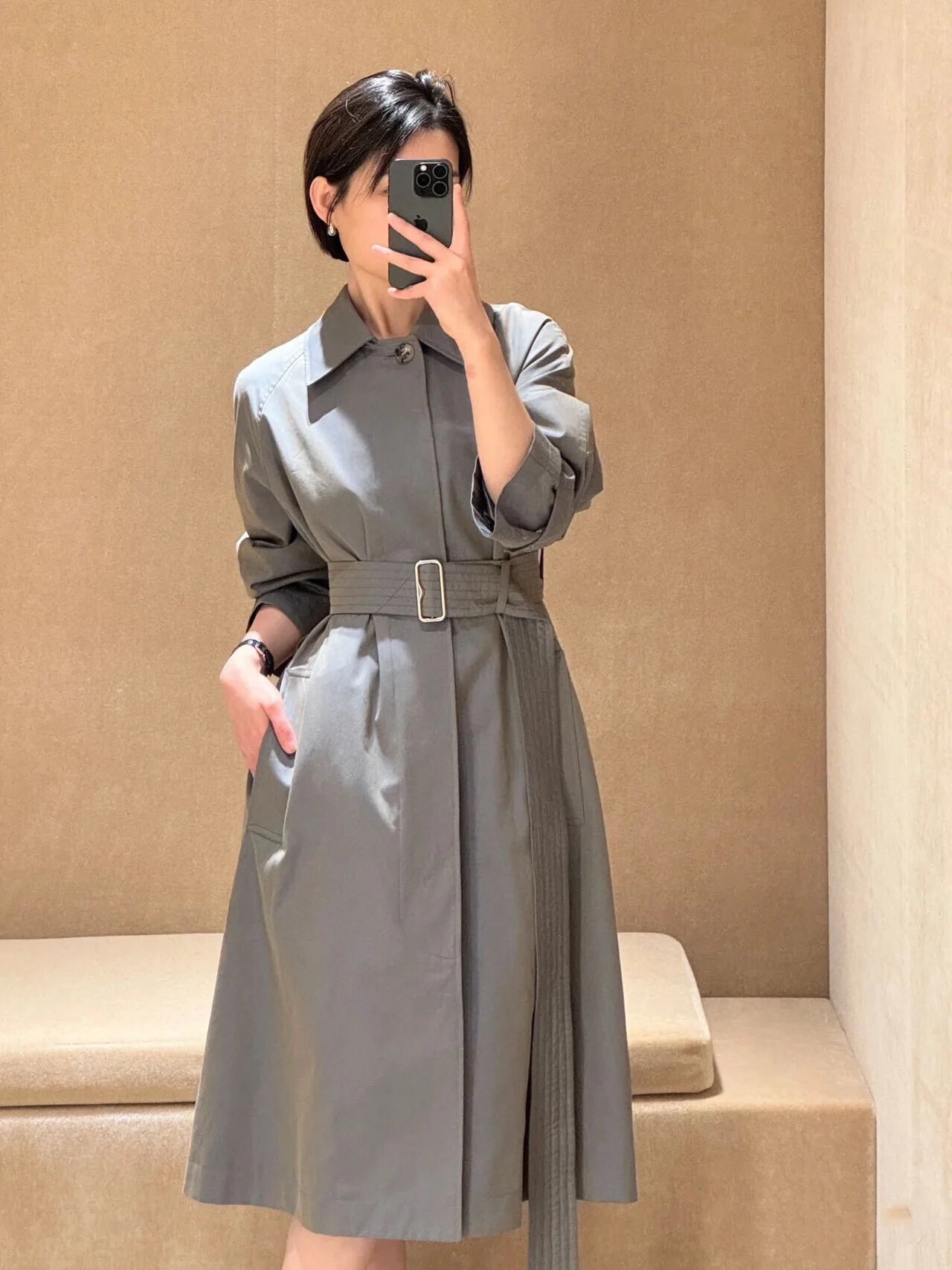 

Bur Luxury Elegant Women's Winter Trench New in Coats & Jackets 2024 Outdoor Long Clothes Eam Ladies Outerwears Clothing Spring