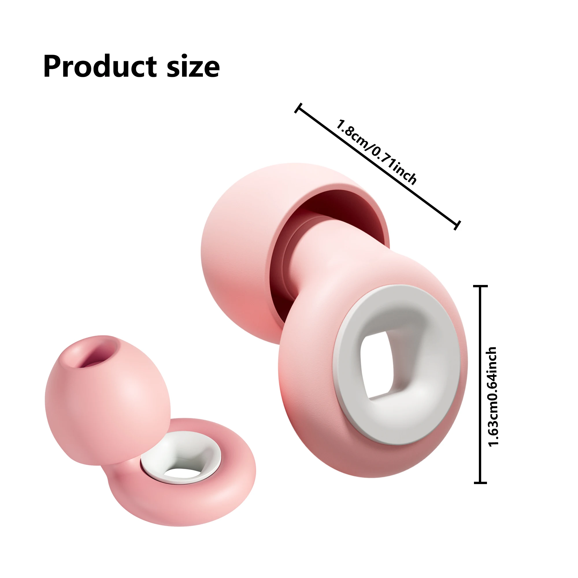 سدادات أذن للحد من الضوضاء من HUAK - حماية السمع للمناسبات الحية والحفلات الموسيقية والدي جي والرياضة والحياة الليلية