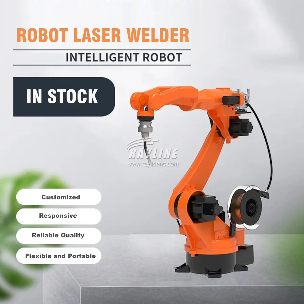 six-axis robotic arm fiber laser welding machine otc welding robot industrial robotic arm