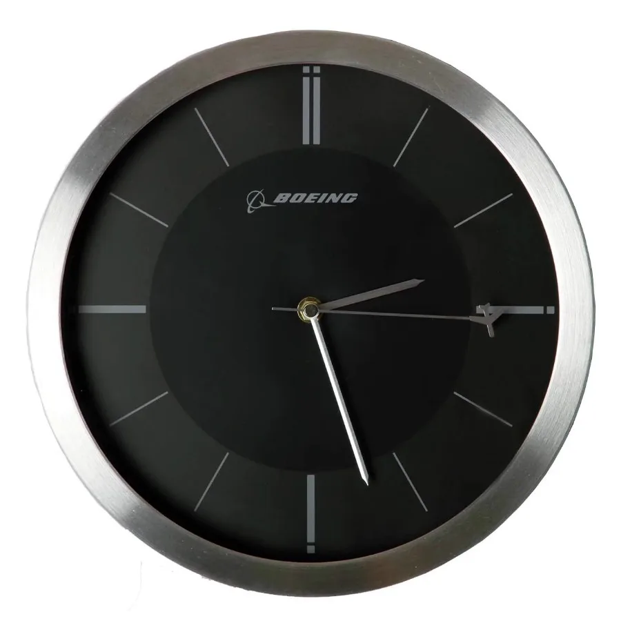 Wall Clock Pieces for Home Decoration, Elegant Art, Round, Hand, Living Room, Classic, Modern, Black, Gift