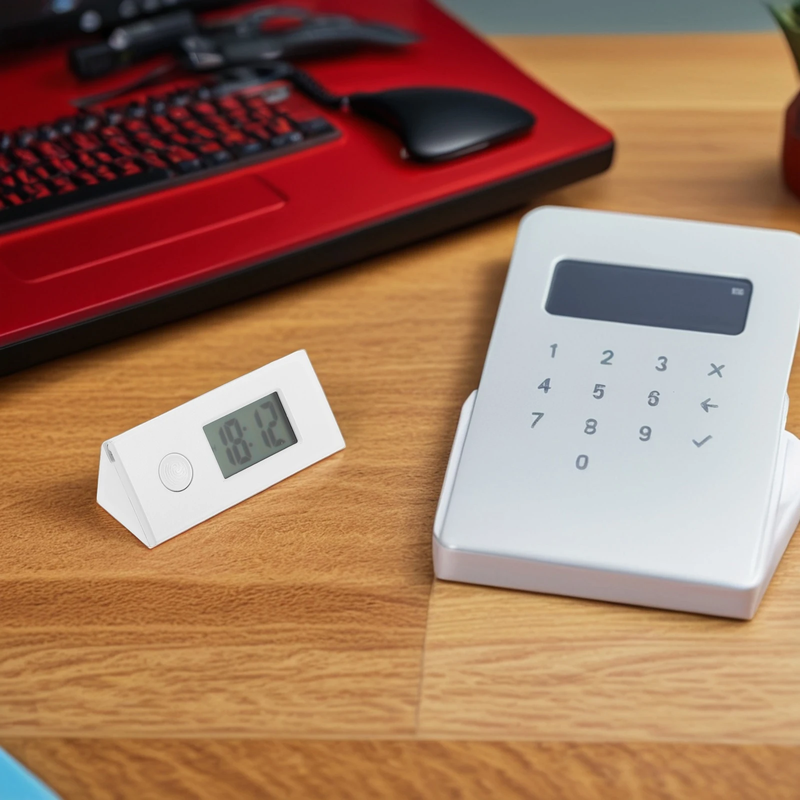 

Colorful Electronic Keychain Kids Students Silent Digital Display Portable Small Hanging Watch For Exams Key Rings Pocket