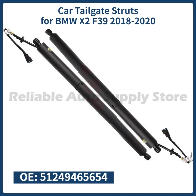 

1 Pair(2pcs) Car Tailgate Struts 51249465654 Electric Trunk Lifting Support Rod Universal Application for BMW X2 F39 2018-2020