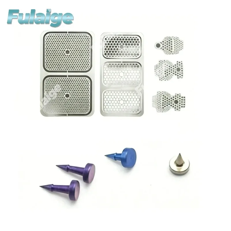 1/2/5PCS Dental Titanium Mesh for Bone Regeneration Periodontal Implant Barrier Membrane Repair Kit
