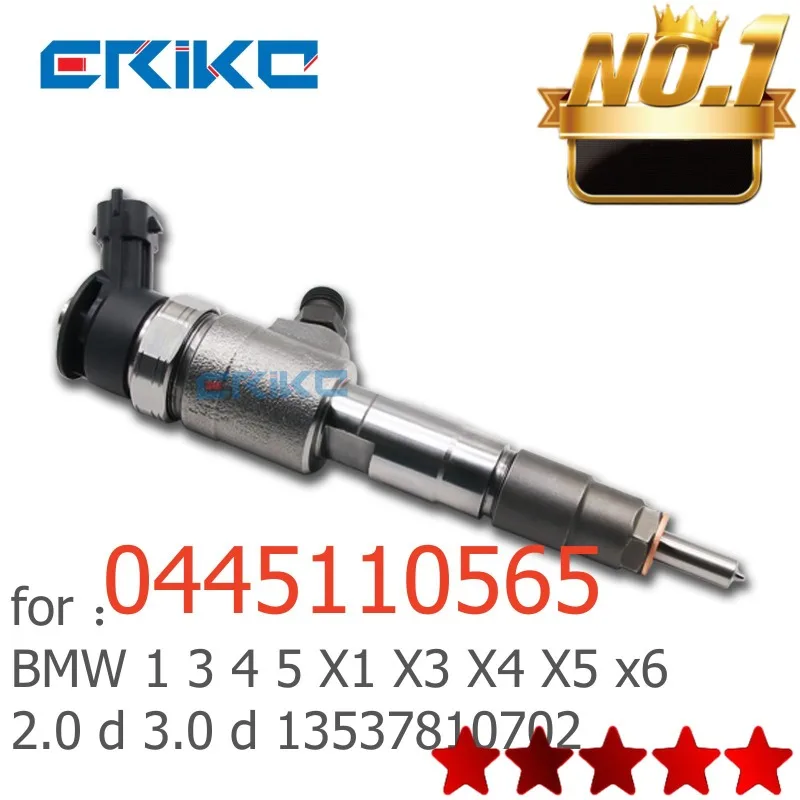 0445110565 Diesel Injector 0 445 110 565 Auto Parts Nozzle 0 445 110 566 for Bosch Citroen Ford Peugeot 9802776680