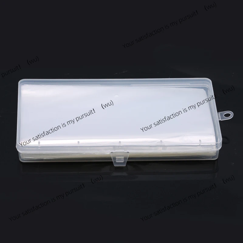 100pc/set PVC Cover for Paper Money Cash Banknotes With Box Transparent PVC Banknotes Holder Coin Album Coin Money Holders