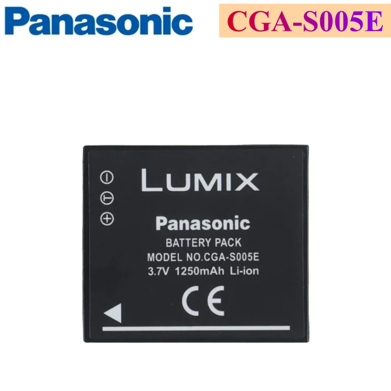 Original Battery For PANASONIC FX10 FX12 FX50 FX07 FX100 FX150 FX180 LX1 LX2 LX3 DMW-BCC12 CGA-S005 S005E DB60 NP70 Camera