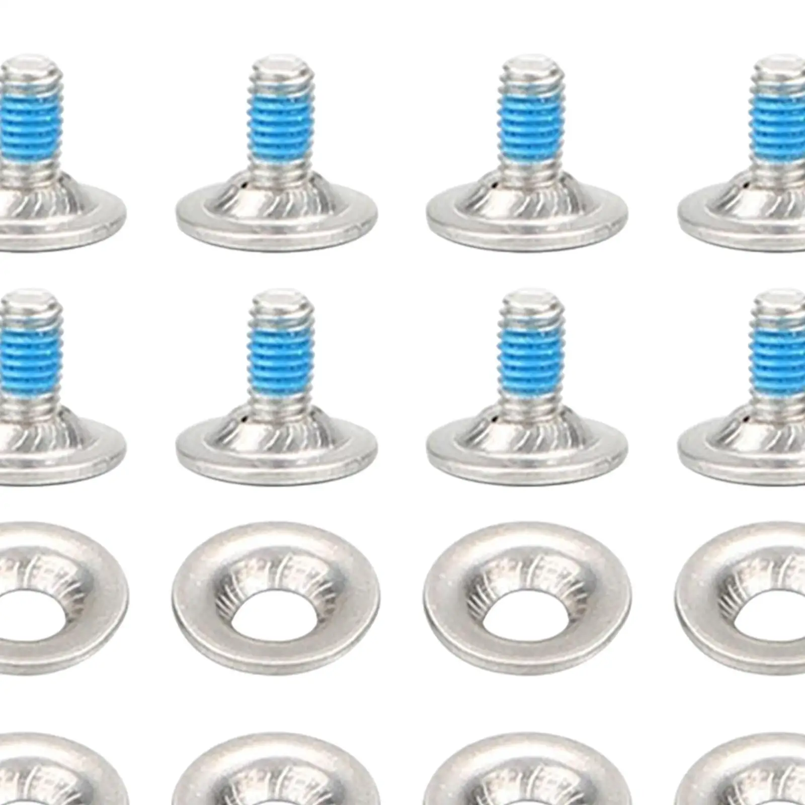 

Stainless Steel Snowboard Binding Screw and Washer Set for Fixing Snowboard Strap Bindings and Equipment