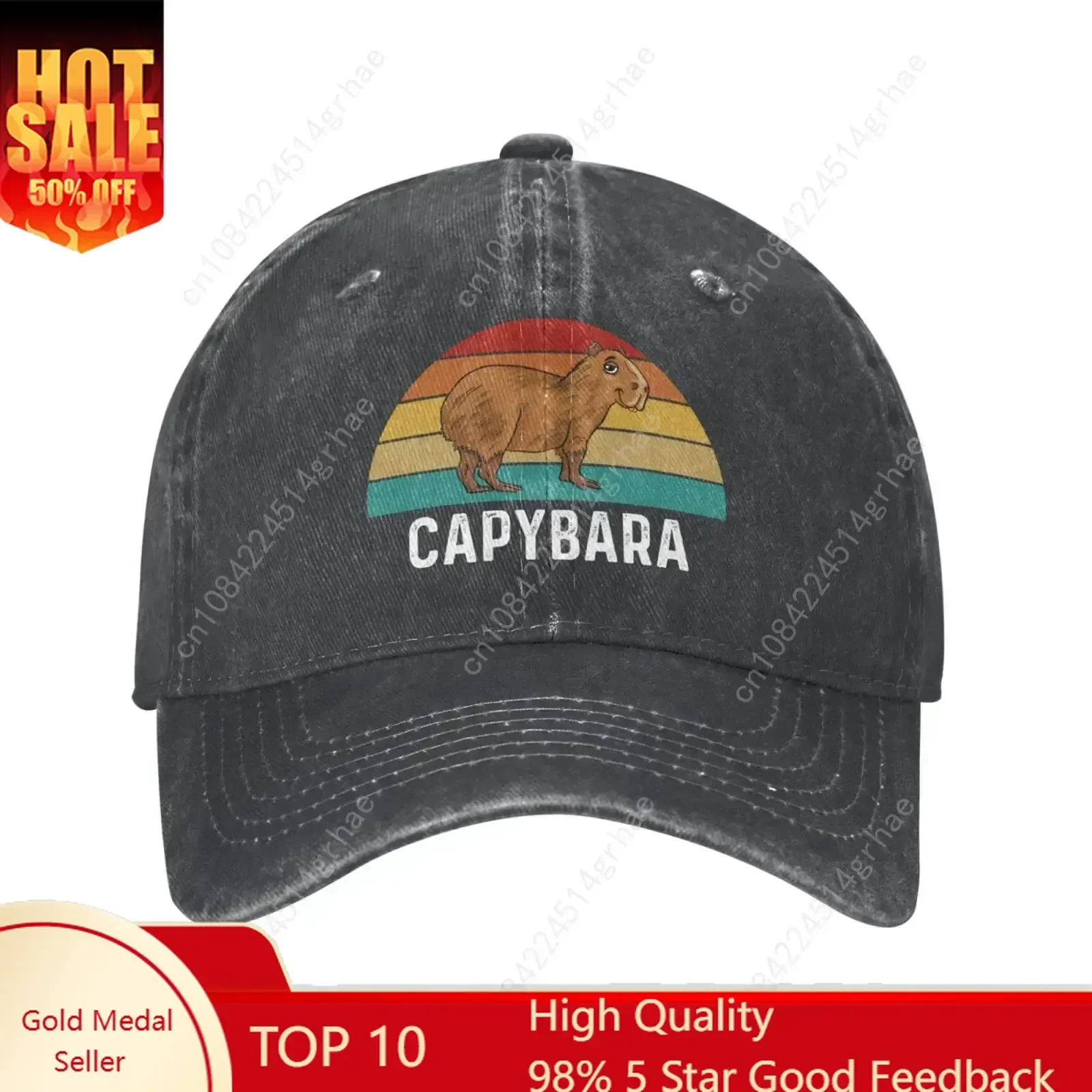 

Capybara Hat for Women Baseball Caps Graphic Hat Men's Duck Tongue Cap For Casual Daily Use