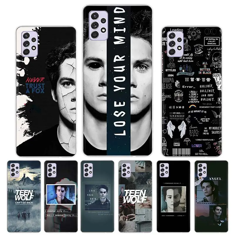 Dylan O\'Brien Teen Wolf Phone Case Cover For Samsung Galaxy A55 A54 A52 A53 A15 A14 A12 A13 A25 A24 A22 A23 A35 A34 A32 A33 A04S