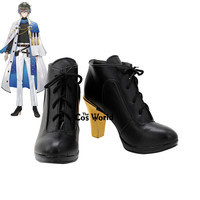 Virtual YouTuber VTuber LUXIEM Ike Eveland Customize Anime Cosplay High Heels Boots Shoes