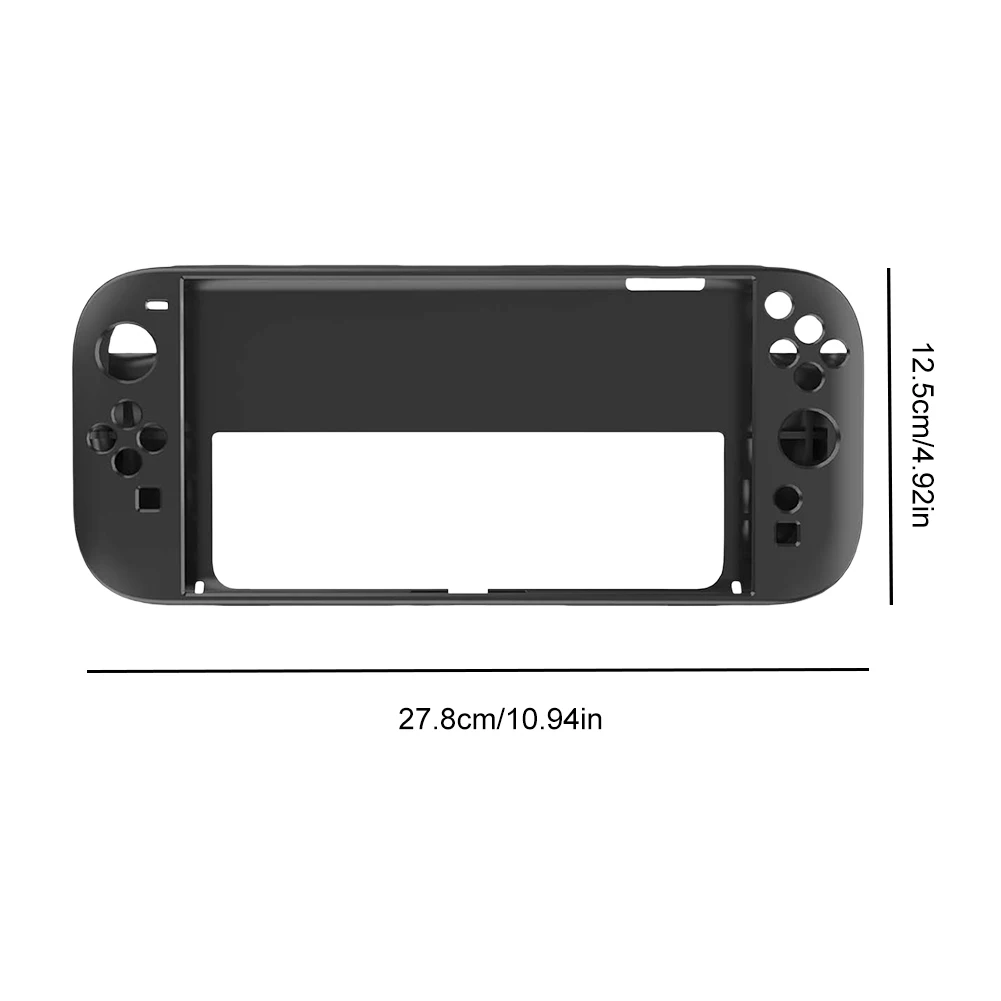 Silicone Case for Nintendo for Switch 2 Full Protective Shell Shockproof Protector Cover for Switch 2 Handheld Gaming Console