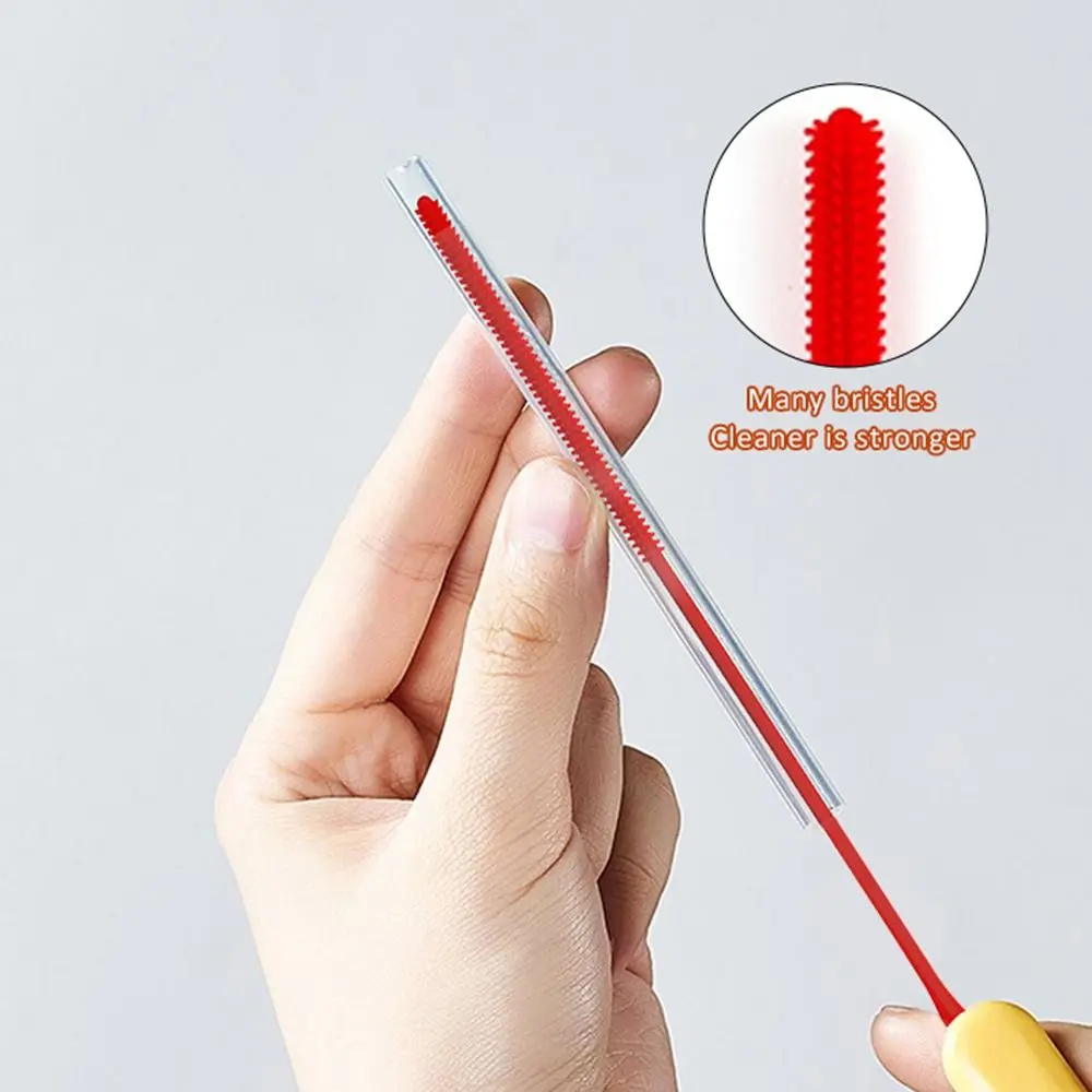 Reusable Pipe Cleaning Brush with Long Handle Kitchen Gadgets Bottle Cleaner Extra Long Bendable Household