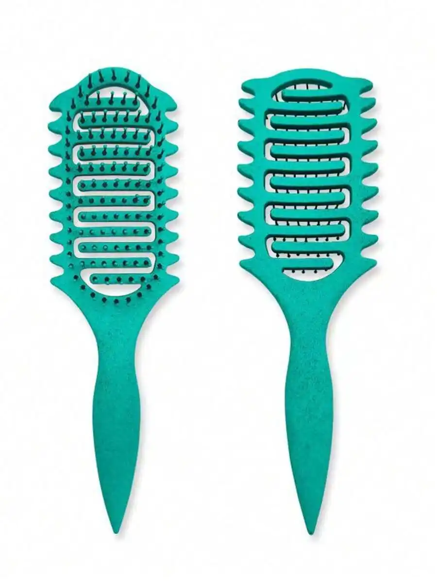 Locken-Definierbürste mit Hohlraumdesign, Entwirrbürste für nasses, lockiges Haar, Formgebende Lockenbürste, Friseurwerkzeug – Detail 7