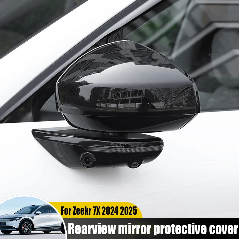 

Модифицированный защитный чехол для зеркала заднего вида, устойчивый к царапинам, аксессуары для наружного украшения автомобиля для Zeekr 7X 2024 2025