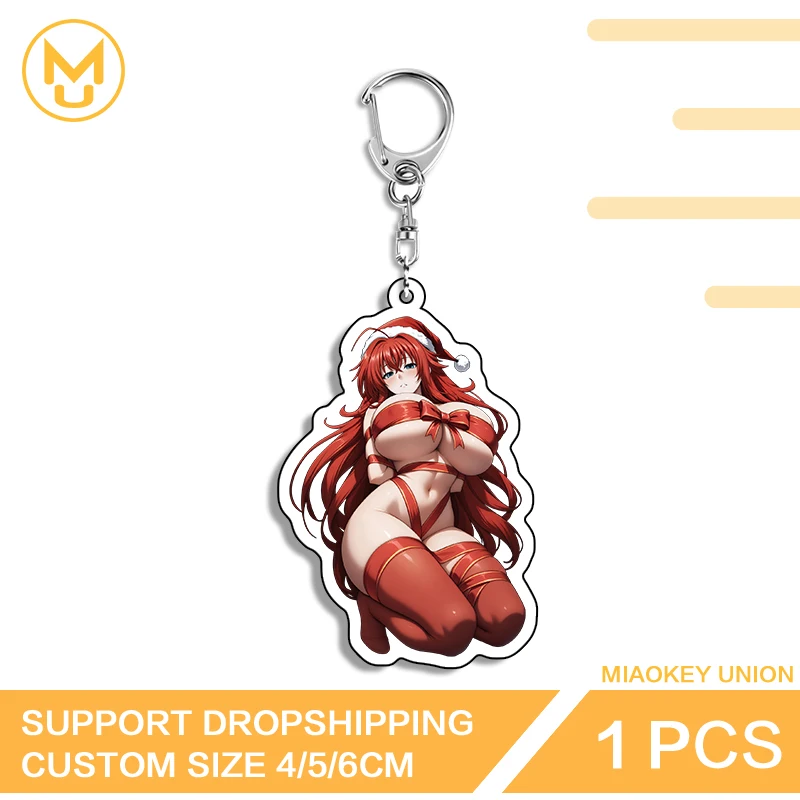 

NSFW Binding Rias Gremory Acrylic Key Chains High Quality Customized Props Unique Accessories DIY Decoration Toys Hobbies