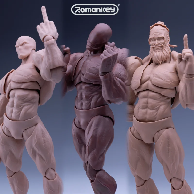 

Romankey X Cowl UMS003 1/12 Big Guy Супер гибкий шарнирный корпус 18 см Сильные мускулистые мужские фигурки Шарнирная подвижная игрушечная кукла