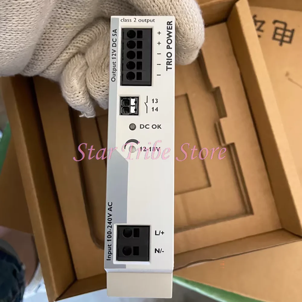 

2903157 For Phoenix Power Supply TRIO-PS-2G/1AC/12DC/5/C2LPS 12 V DC/5 A C2LPS