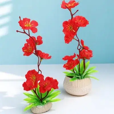 

2Pcs Lifelike Sushi Plate Flower Decor Exquisite Workmanship Portable Kitchen Supplies Hotel Accessory Cold Dish Decorative