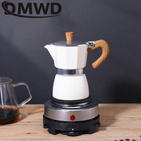 110V/220V Electric Mini Coffee Heater Milk Tea Mocha Heating Stove Hot Plate Multifunctional Cooking Pot Oven Furnace Cooker